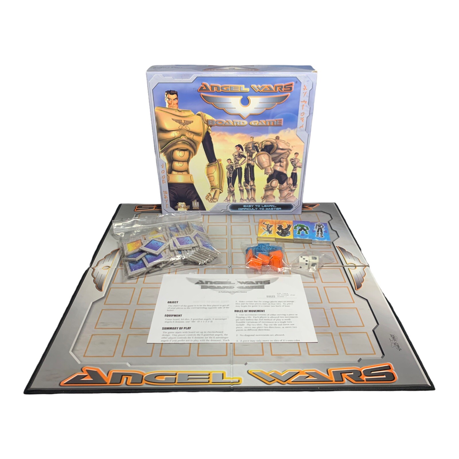 Angel Wars Board Game Cactus Games 2007 Complete in box | eBay