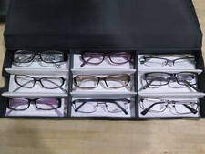 Lot of 9 Sample Eye Glasses Frames Various Brands As pictured Lot 3