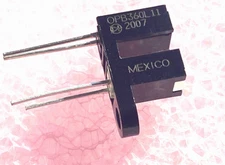 10x OPB360L11 Optical Sensor Through-Beam 0.125" (3.18mm) Phototransistor PCB MT