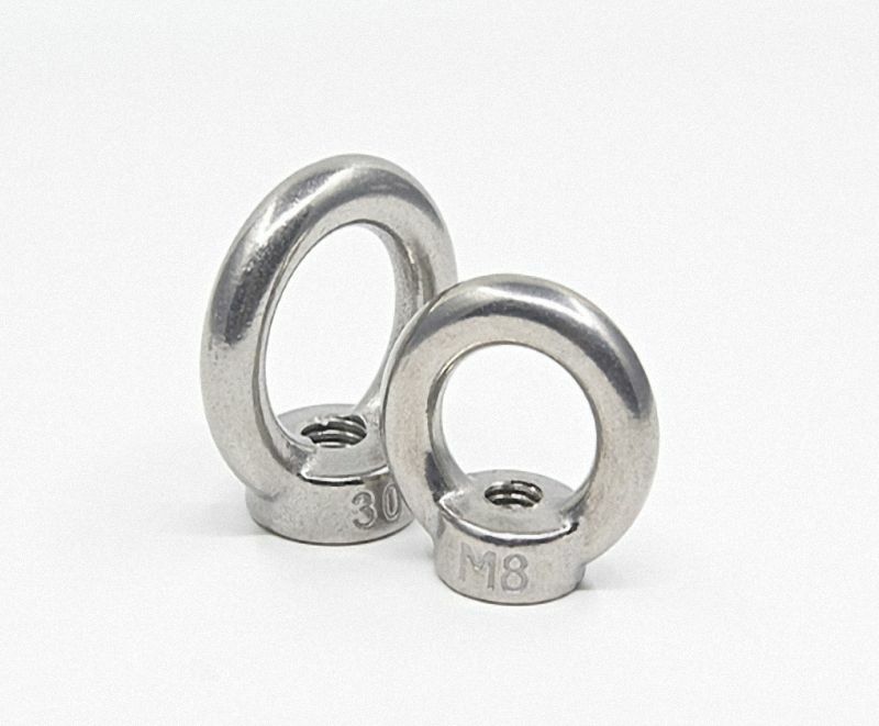 304 STAINLESS STEEL M5 - M30 LIFTING EYE NUT FEMALE EYE BOLTS 