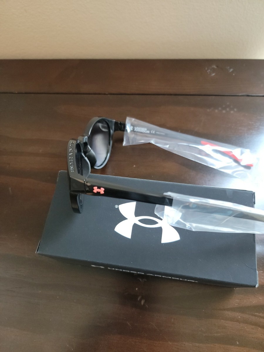 UNDER ARMOR Rose Gold Mirror Infinity Sunglasses new in box  display picture 2