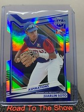 2022 Panini Elite Extra Edition Juarlin Soto 176 Die Cut Aspirations /98
