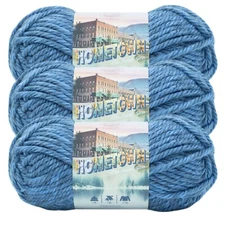 (3 Pack) Lion Brand Yarn 135-237G Hometown Bulky Yarn, Sleepy Hollow Spirit