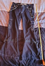 EUC Macgirl Wideleg Pants Glow In The Dark Accents