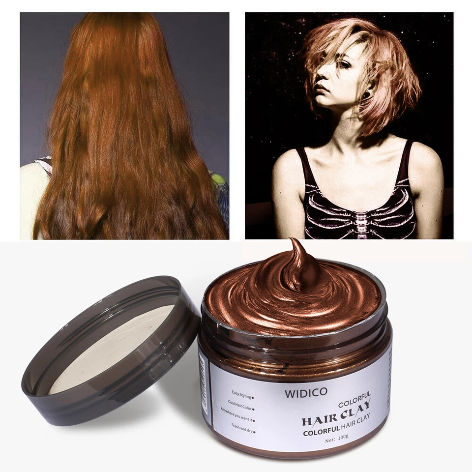 Hair Color Enhancer Wax Mud Washable Temporary Modeling Tintage Dye Cream Unisex - Image 4 of 4