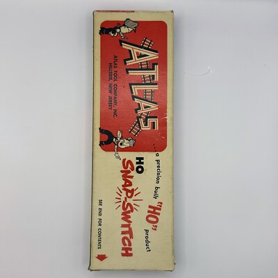 Atlas HO Snap Switch Remote Control Left #50 Vintage Train Track Scale Model