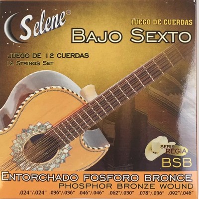 Juego De Color De Bronce Para Bajo Sexto. 12 Cuerdas para bajo sexto BSB |  eBay