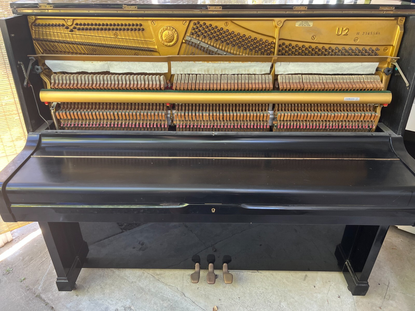 1976 Yamaha U2 upright piano eBay