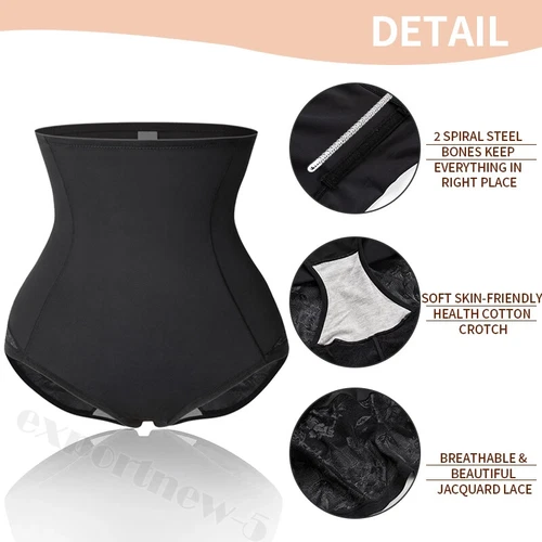 Damen High Waist Body Shaper En Fajate Levanta Cola Fajas Colombianas Reductora - Bild 3 von 17
