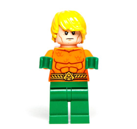 LEGO Batman II Minifigure  - Aquaman - Yellow Hair (sh0050) 76000 76027 71237