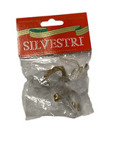 SILVESTRI christmas oranment decorations clear angel playing lute
