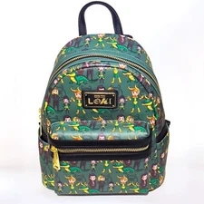 Loki Variants Loungefly Mini Backpack Disney Marvel LOKI Kid Alligator Sylvie