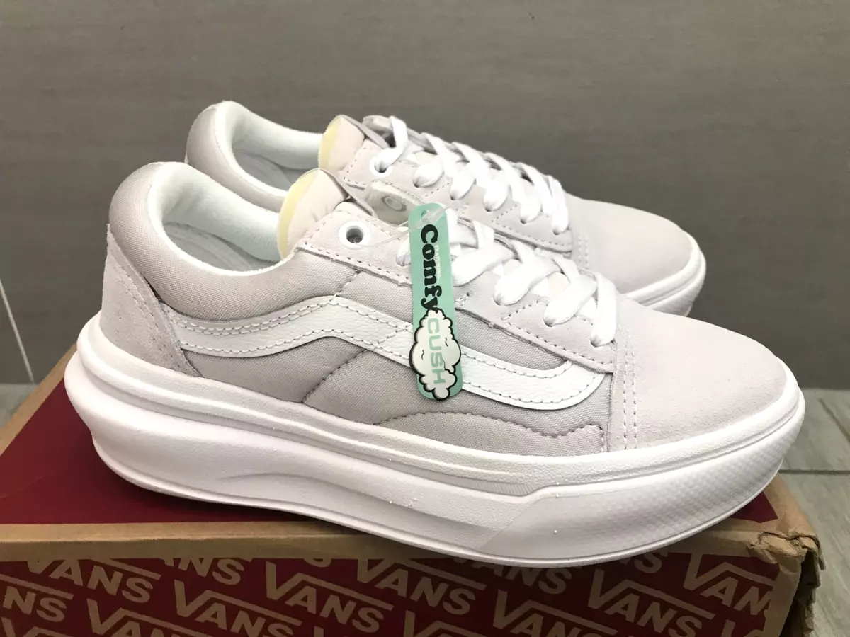 NEW VANS OLD SKOOL OVERT TRAINERS UK 4 RRP 95