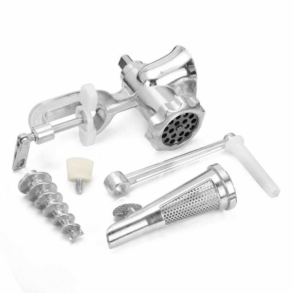 2 In 1 Hand Entsafter Saftpresse AluminiumSaftpresse Fleischwolf Gemüse MB - Bild 3 von 4