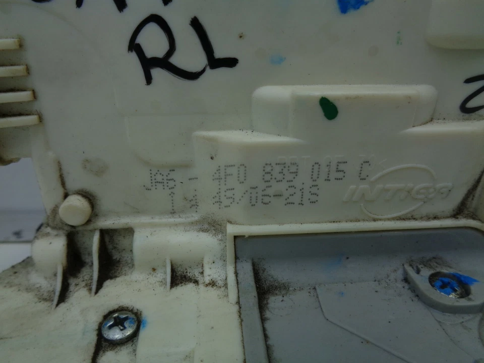 2005-2011 Audi A6 Quattro Rear Left Side Door Lock Latch Actuator OEM AK201123 - Imagem 3 de 4