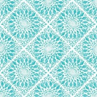 Rasch Textil Tapete Vlies Cabana 148611 TüRkisweiß Stylisch Grafisch Mosaik