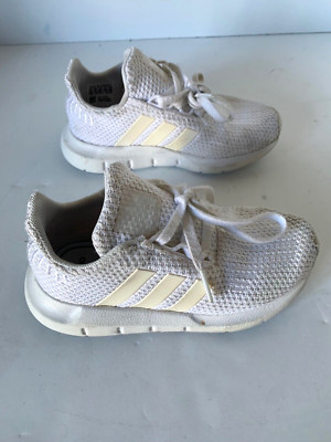 Adidas Kids White Size 11 K 11K 11 (Little Kid) Ortholite