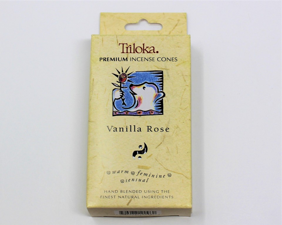 Triloka Incense Cones Original & Ayurvedic 20 Gram Box Choose Scent