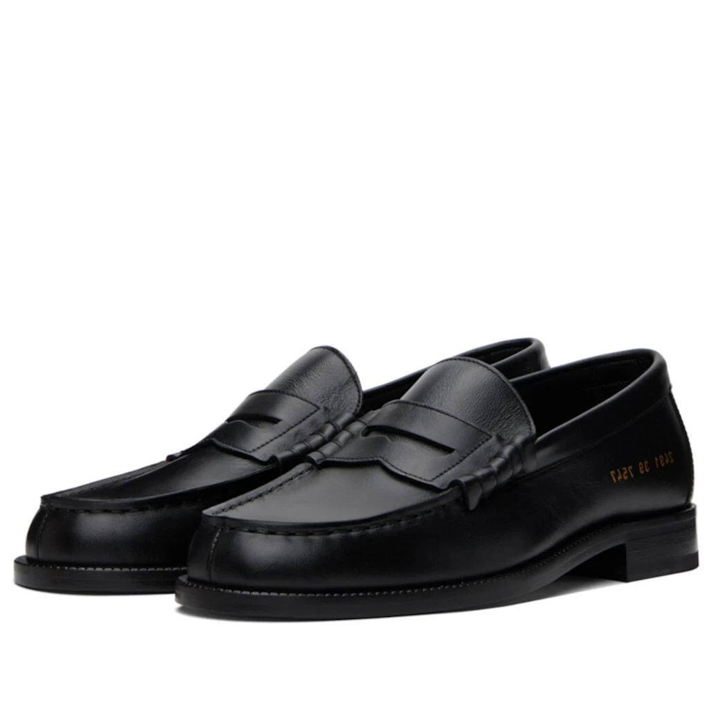 Common Projects Mocassino in morbida pelle nero 2491 7547 US 13 EU 46