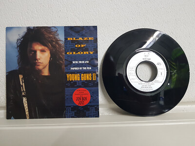Jon Bon Jovi - Blaze of glory / You really got me now  1990 Single 7  Young Guns