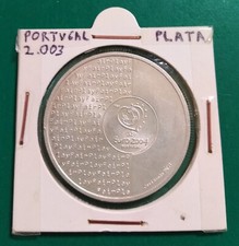 8 EURO 2003 - FÚTBOL PORTUGAL UEFA EURO 2004 - PLATA