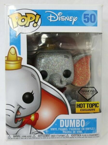 Funko Pop Diamond Dumbo #50 Disney Hot Topic for sale online | eBay