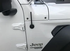 7" Short Antenna Mast Radio for JEEP WRANGLER JK/JL 2007-2023 GLADIATOR 2020-23