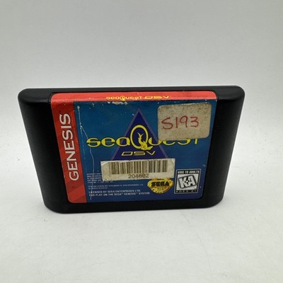 SeaQuest DSV (Sega Genesis) Cart Only Working Authentic