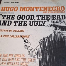 Hugo Montenegro The Good, The Bad and The Ugly LP Vinyl RCA LSP-3927 Soundtrack