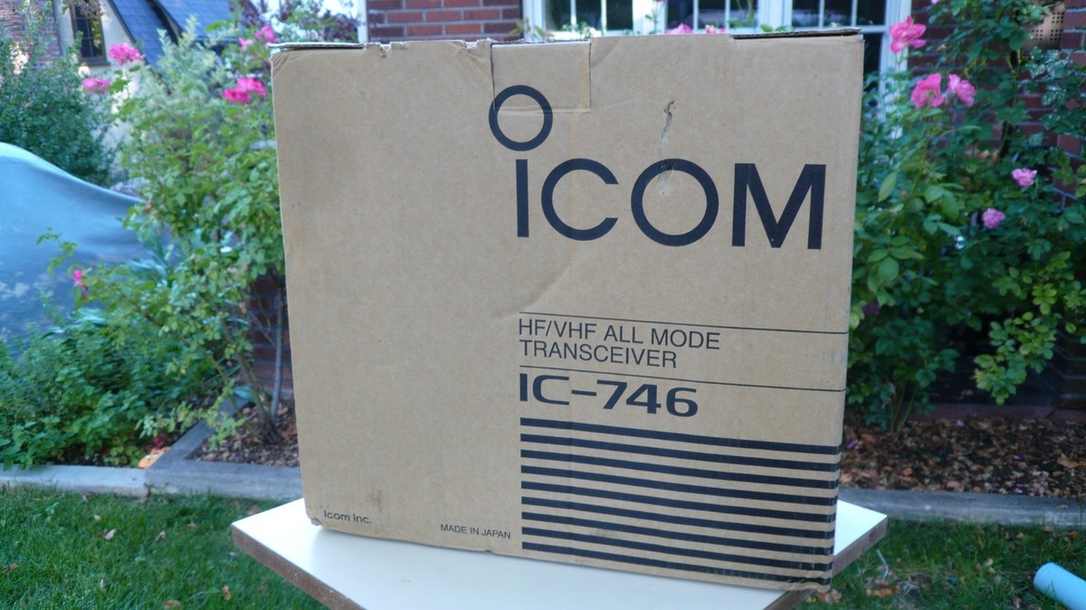 NOS ICOM IC-746 HF/VHF All-Mode Transceiver | eBay
