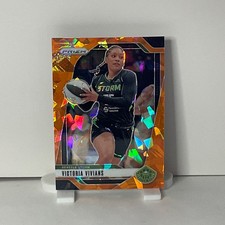 2024 Panini Prizm WNBA- Victoria Vivians #69, Orange Ice Prizm