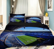 3D Stadium Real Madrid CF Quilt Cover Set Bedding Sets Pillowcases