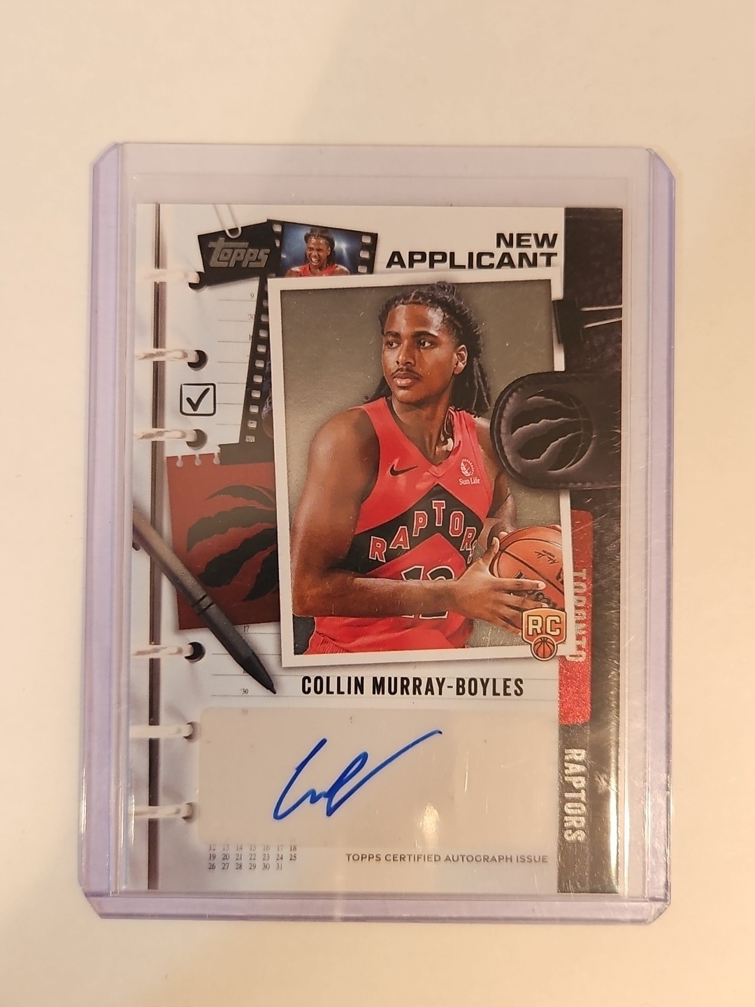 2025-26 Topps - New Applicants Autographs Collin Murray-Boyles #NA-CM (AU, RC)