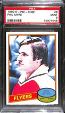 1980 O-Pee-Chee #8 Phil Myre PSA 9 Mint 15971548 
