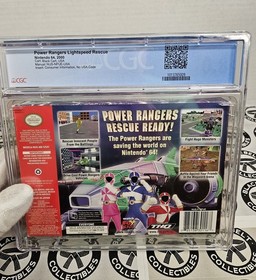 CGC Graded 8.0 Power Rangers: Lightspeed Rescue Nintendo 64 N64