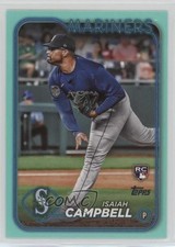 2024 Topps Series 1 Aqua Isaiah Campbell #58 16pn