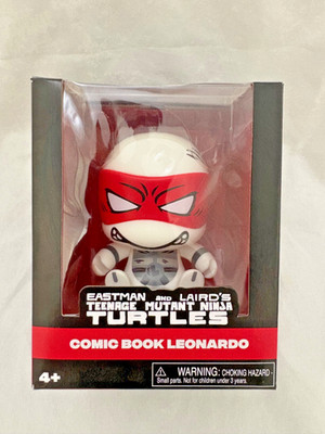 Teenage Mutant Ninja Turtles - CHEEKYS - Comic Book - Leonardo Figure - NEW