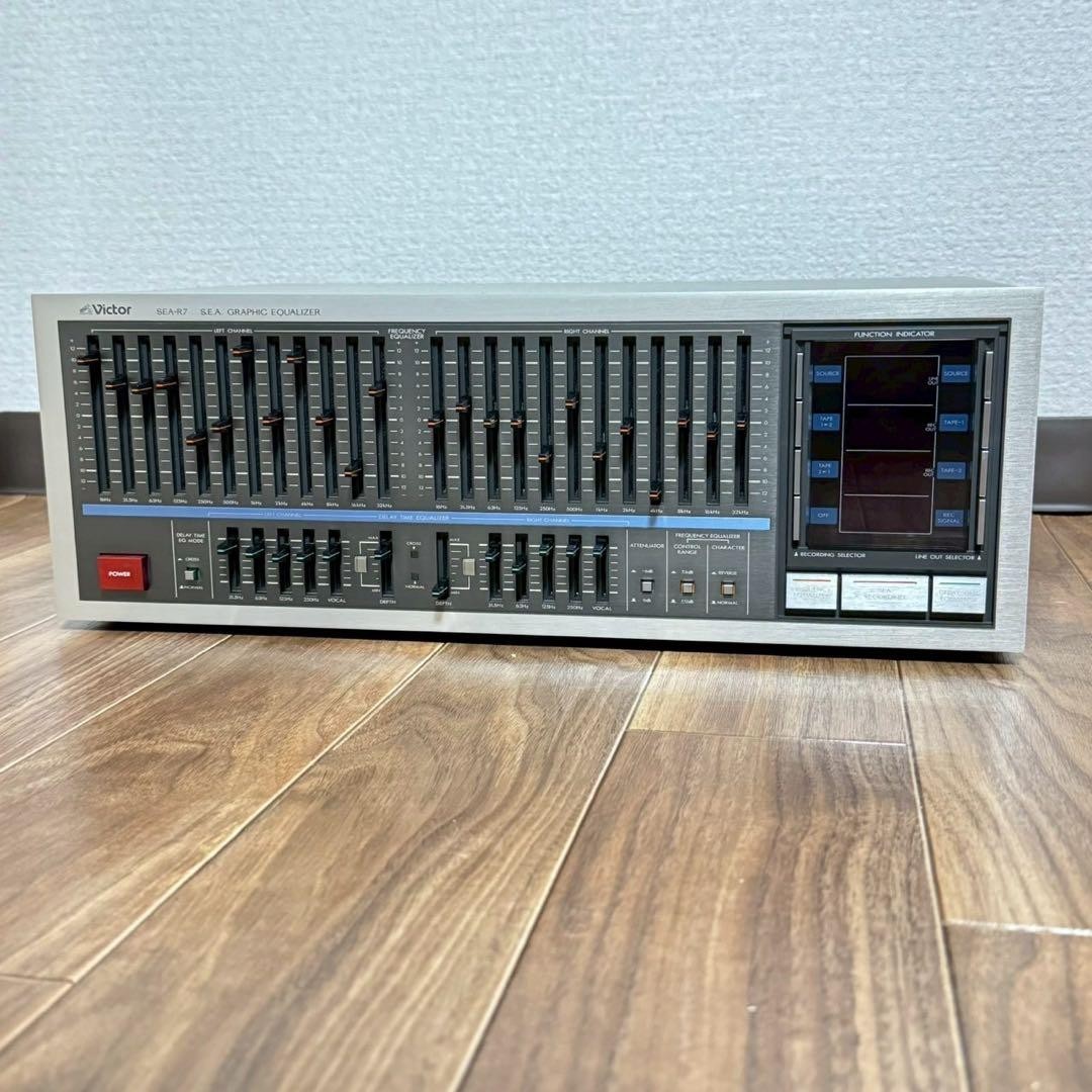 VICTOR JVC SEA-R7 S.E.A GRAPHIC EQUALIZER 12-ELEMENT X2 VICTOR JVC SEA-R7 S.E.A GRAPHIC EQUALIZER 12-ELEMENT X2