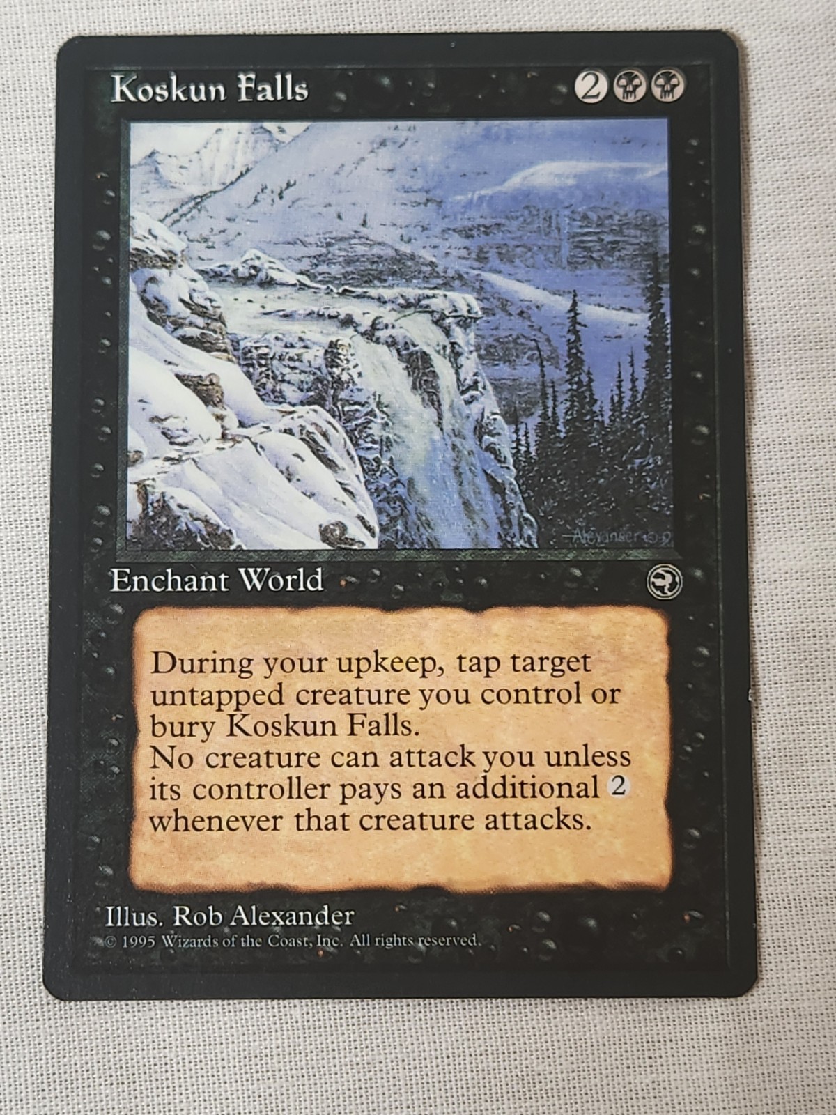 NM Koskun Falls Homelands Mtg Magic the Gathering