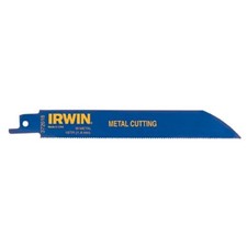 Irwin 585-372618B Irwin 6 Inch Reciprocating Saw Blade 18 Tpi 25 Pack