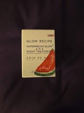 Glow Recipe Mini Watermelon Glow AHA Night Treatment 25ml / .84 fl oz NEW IN BOX