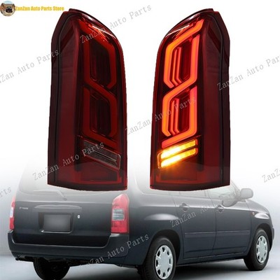 LH&RH LED Tail Light For Toyota Probox 2002-2014 Rear Lamp Dynamic Turn Signal