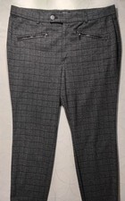 Simply Vera VERAWANG Dress Pants Skinny Gray Womens Size XXL