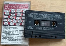 Various - 20 Collector's Records of the 50's  60's Cassette Tape VG C24