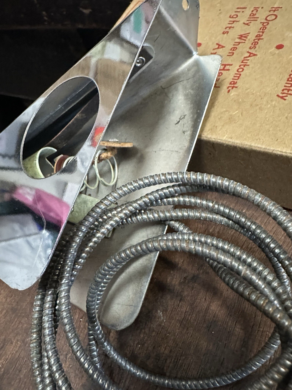 NOS 1940’s Safety Signalite Chevy Accessories Bomb Lowrider Kustom Lead Sled