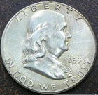 US 1953-S Franklin Half Dollar  **