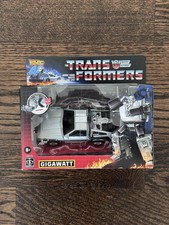 Transformers Collaborative Back to the Future Gigawatt DeLorean Time Machine New