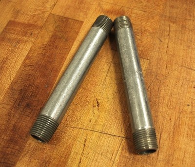 Merit 304/304L-2W33S17053SC40W Stainless Steel 1/2'' NPT X 6''  Nipple- Lot of 2