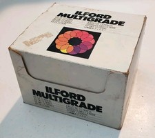 Ilford Multigrade - Set Of 12 Contrast Filters  Filter Holder And Adaptor