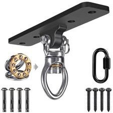 Heavy Duty Swing Hanger, Swing Set Accessorie with Carabiner for Indoor Outdo...